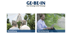 Desktop Screenshot of ge-be-in.de