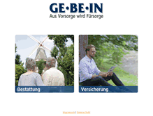 Tablet Screenshot of ge-be-in.de